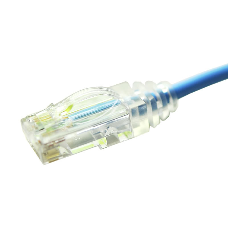 日线SPE超五类百兆网络跳线 草绿色细径连接线在工程应用中的优势